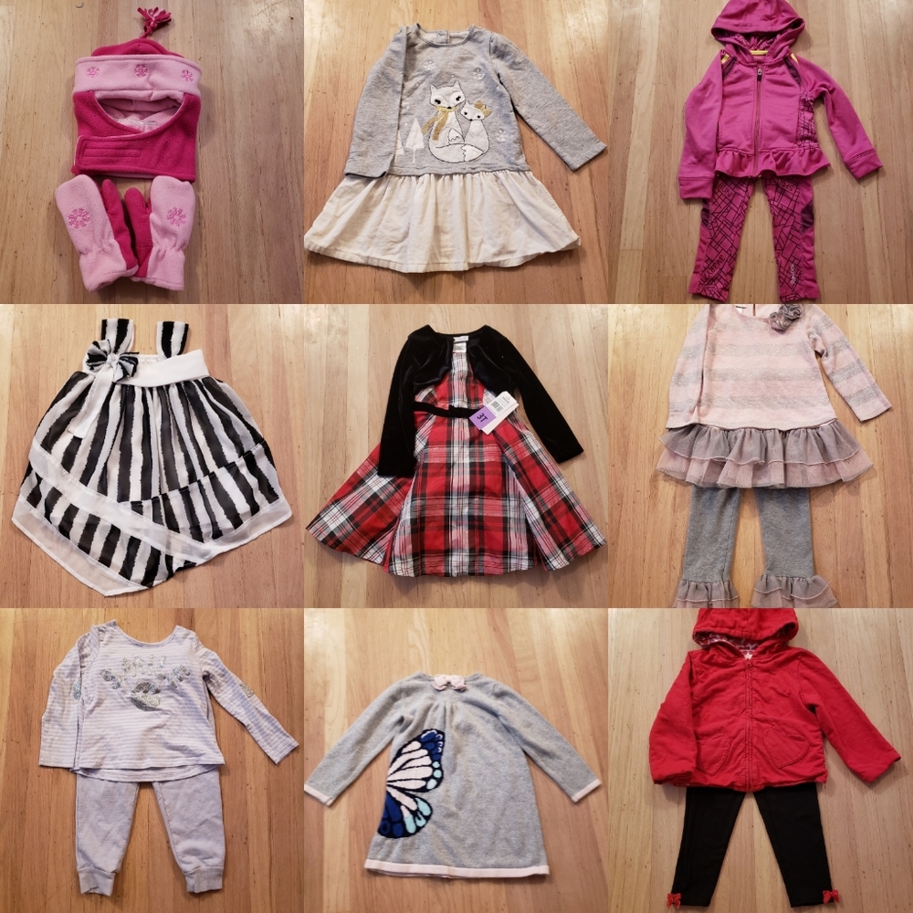 13+ Item Winter Christmas Holiday Dress Set Bundle